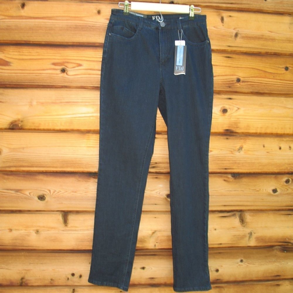 - NWT High Waist Dark Wash Jeans - Picture 2 of 8